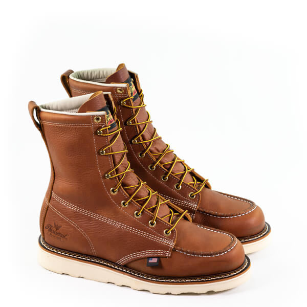 Thorogood 814-4201 / Tobacco 8” Moc Toe