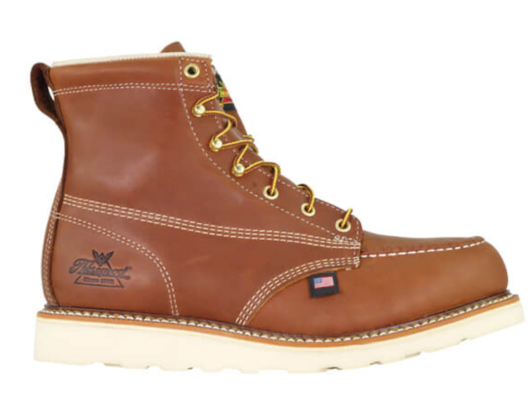 Thorogood 804-4200 / Brown ST 6” Moc Toe