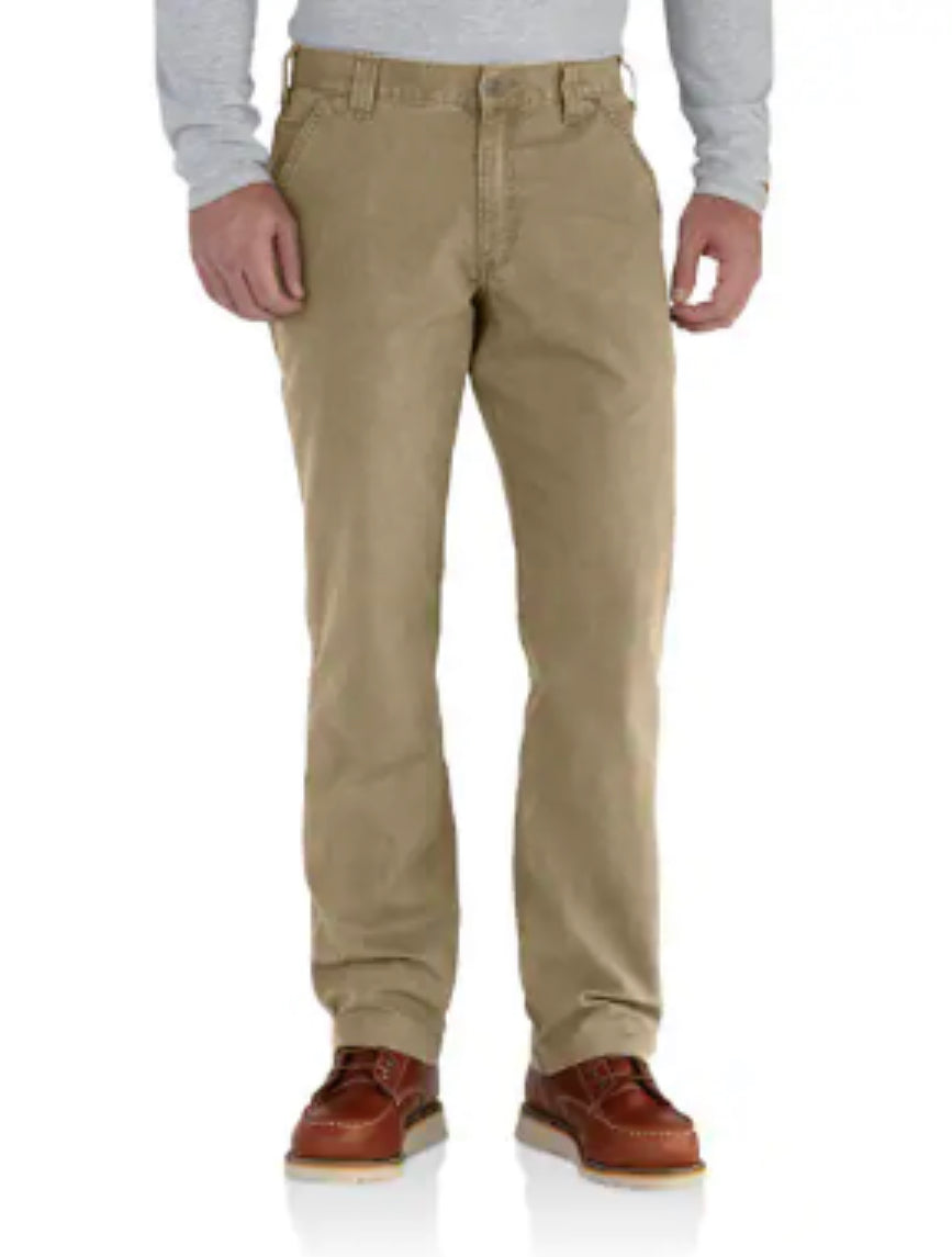 Carhartt Pant 102291- 253 Khaki Rugged Flex Relaxed Fit