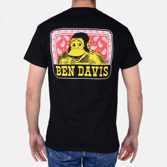 Ben Davis 9091 Paisley T-shirt Black