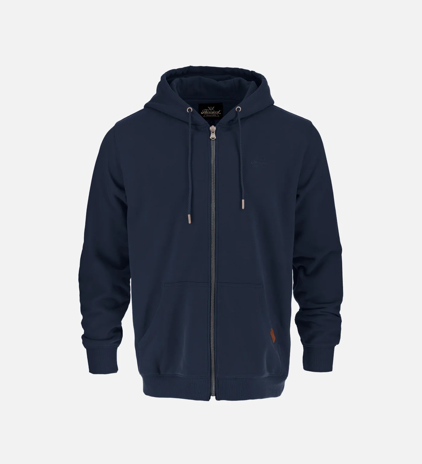 Thorogood TG205562 / 60004 - Heavyweight Full Zip Hoodie Navy