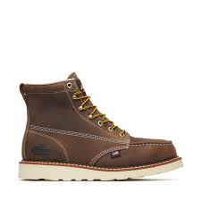 Thorogood 804-4575 / Crazy Brown ST 6” Moc Toe
