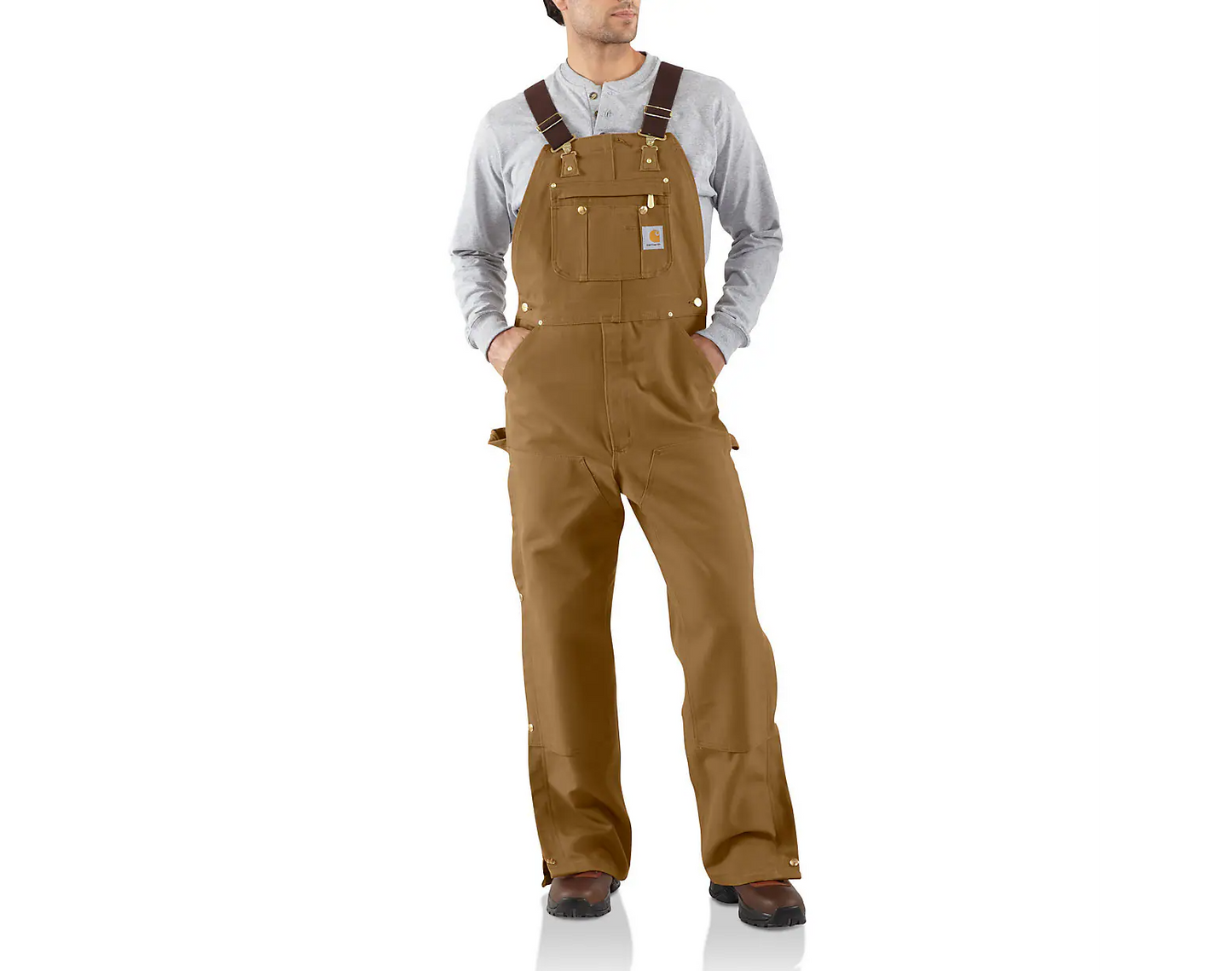 Carhartt 106671 - Bib R37 Brown